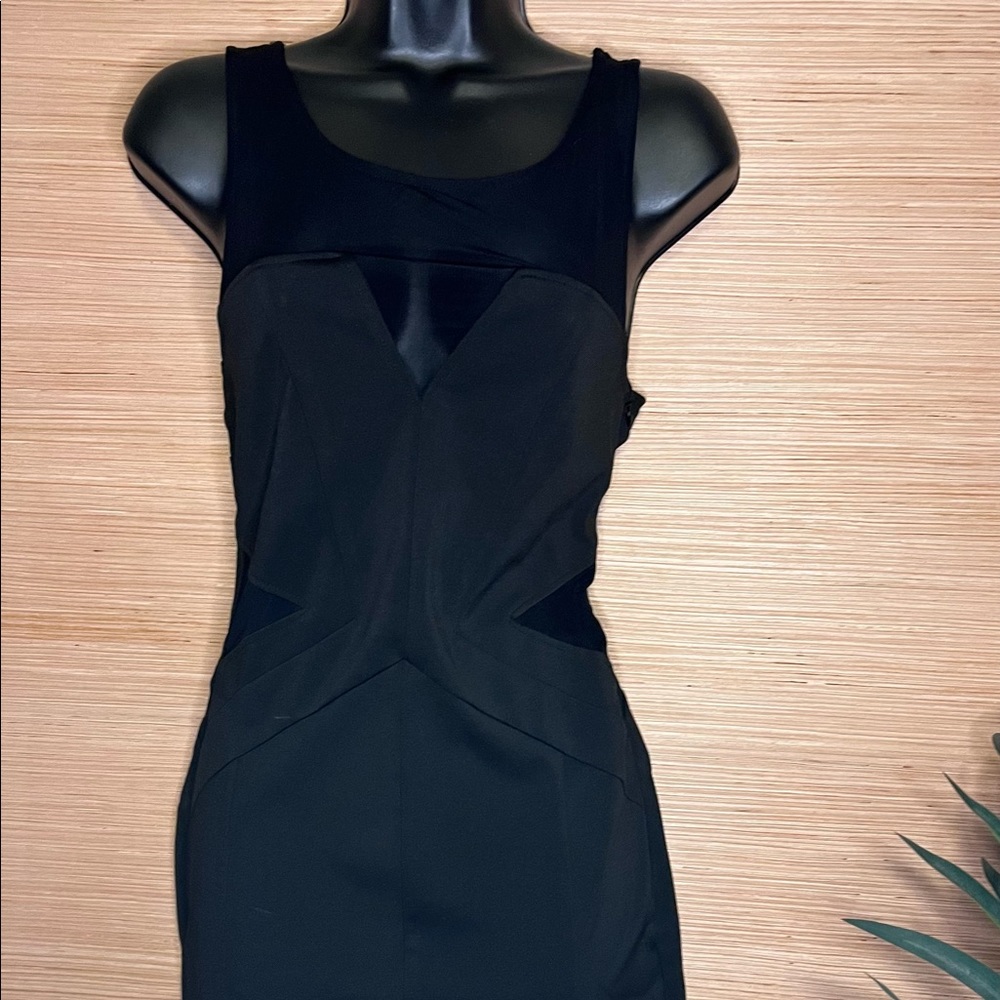 Sexy Black Dress with Mesh.  Size M